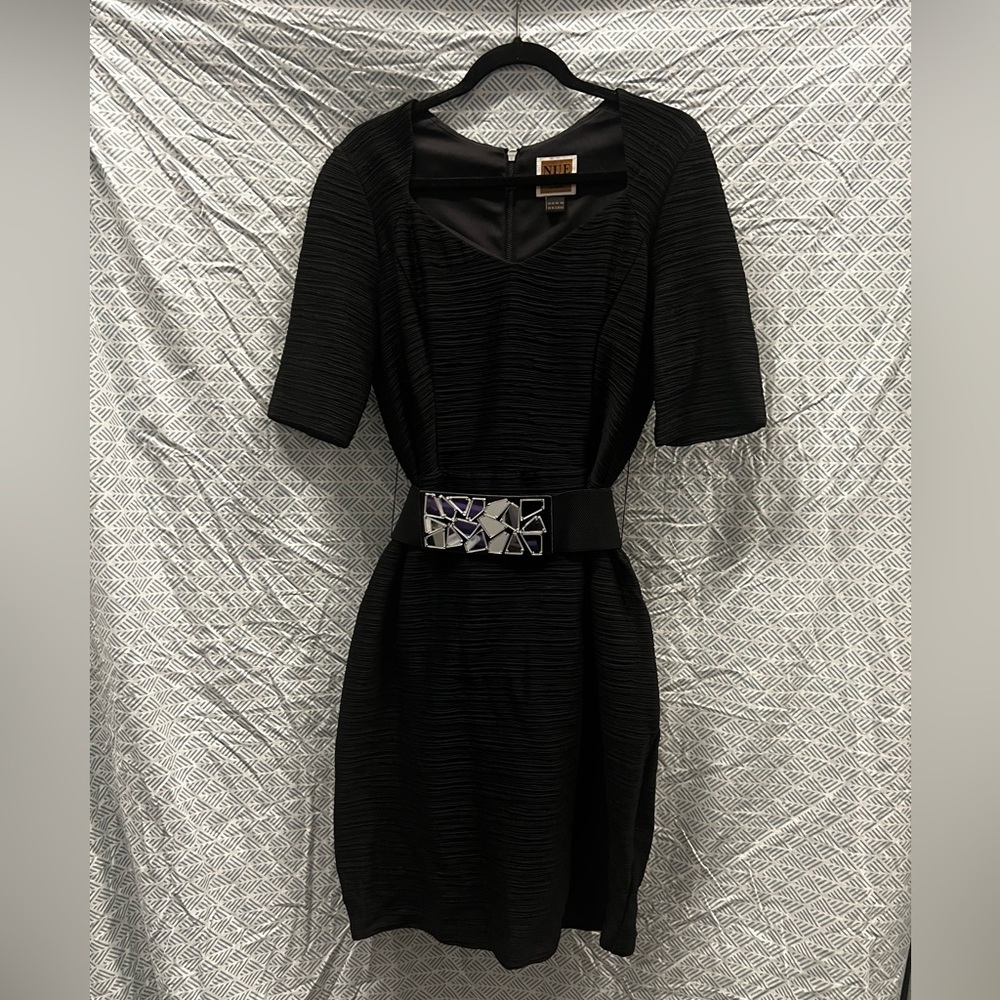 Nue by Shani Black Cocktail Dress